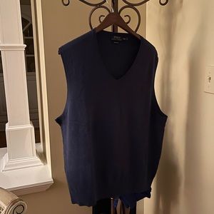 Polo Ralph Lauren Vest Sweater, like new, no tears or stains